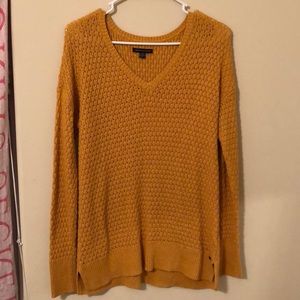 Mustard Knit Top